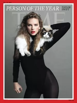 TIME Person Of The Year - Taylor Swift: COVER 3 Free Shipping AUS • $38.70