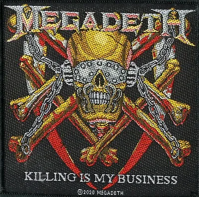 Megadeth Patch Killing Is My Business • £4.99