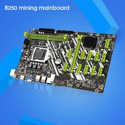 Eth-b250 Motherboard Powerful Ddr4 High Speed Computer Mainboard Sata 3.0 • $171.66