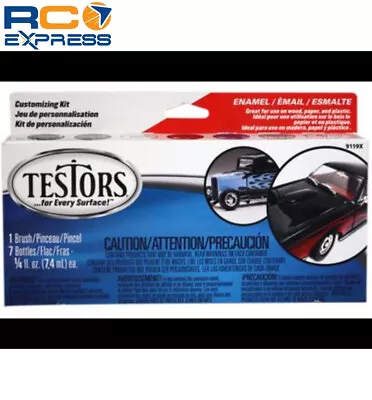 Testors Enamel Kit:Model Car 6 Colors TES9119X • $25.85