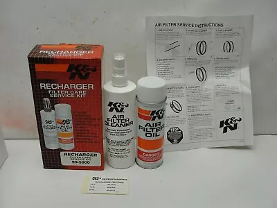 NEW K&N RECHARGER 99-5000  Cleaner Auto Air Filter Care Service Recharger Kit • $24.99