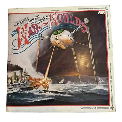 WAR OF THE WORLDS: Jeff Wayne's Musical Version Vinyl LP (gatefold With Book) • £18.99