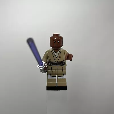 LEGO Minifigure Star Wars Mace Windu Dark Tan Legs Sw0889 Jedi • $10