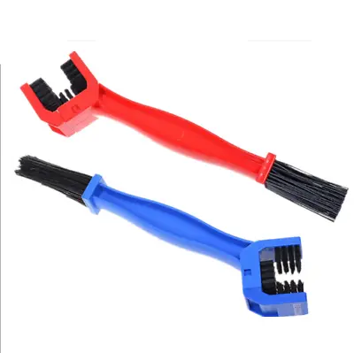 Cycling Motorcycle Bike Bicycle Chain Crankset Brush Cleaner Cleaning Tool Blue • $6.87