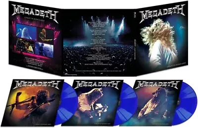 Megadeth *A Night In Buenos Aires (Blue Vinyl) *NEW RECORD LP VINYL • $34.98