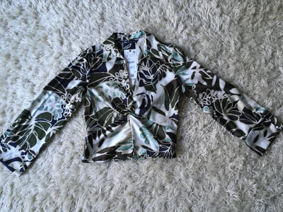 £18 • Buy Zara Womens Tropical Print Long Sleeved Shirt Top Size Small Bnwt Rrp £29.99 