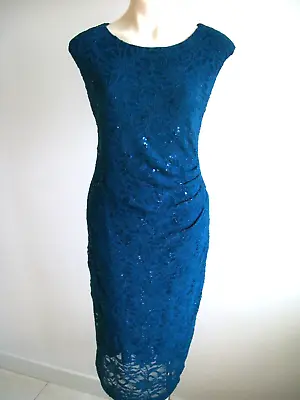 $15.95 • Buy Lovely Special Lace  Dress By Anthea Crawford, Size 18, Vg Cond, Sequined.