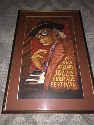 1999 New Orleans Jazz & Heritage Festival Poster • $200