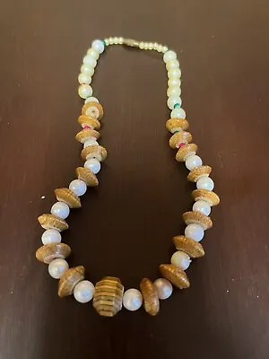 Maasai Market African Kenya Handmade Jewelry Masai Beads Seeds Necklace. • $9.50
