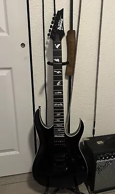 Ibanez GIO ELECTRIC GUITAR BLACK [with Dimbag Seymour Duncan Set] • $340