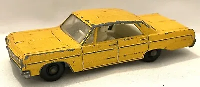 A Rare Vintage Matchbox Lesney No. 20 Chevrolet Impala Taxi - Made In England • $7