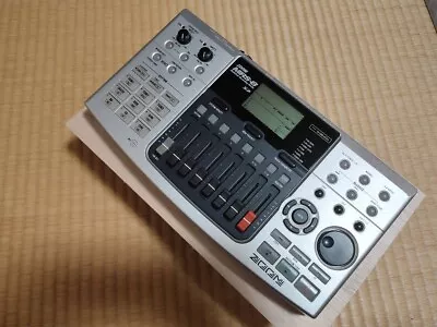 Zoom MRS-8 Multi-trak Recording Studio Recorder Japan MRS8 Portable Silver Rare • $101.16