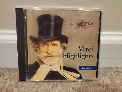 The Metropolitan Opera: Verdi Highlights Vol. 1 (CD 2001) • $8.99