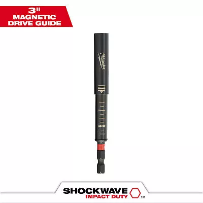 Milwaukee Shockwave Impact Duty Magnetic Drive Guide 3in. Model# 48-32-4508 • $5.54