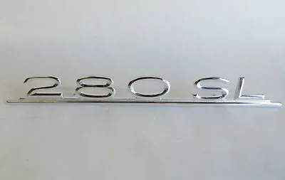 New 280sl Trunk Lid Emblem Fits Mercedes W113 280sl • $162.91