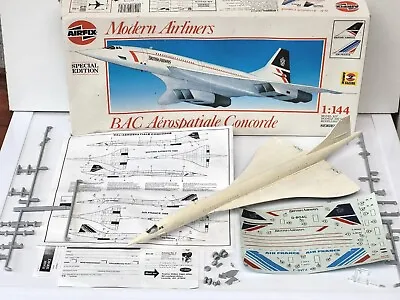 £11.99 • Buy Vintage Airfix Concorde 1988  1:144 Modern Airliners Special Edition Please Read