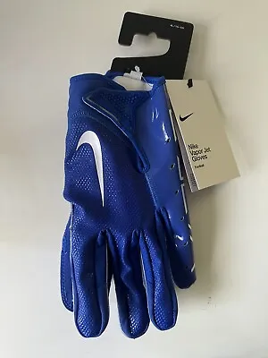 Nike Vapor Jet 7.0 Blue Football Gloves Mens Sz XL NEW*  • $30.92