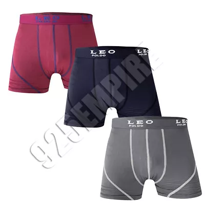 3 Or 6 Pack Boxer Briefs Men Performance Sports Underwear Cool Quick Dry Waist • $12.99