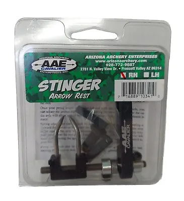 AAE Cavalier Stinger Arrow Rest Right Handed RH Archery Bow Hunting : Brand New! • $49.99