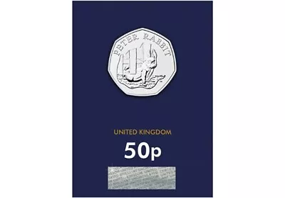 £22.99 • Buy 2020 Peter Rabbit 50p Pence Coin Brilliant Uncirculated New Sealed Rare