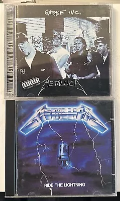 Metallica 3 CD Lot Ride The Lightening Garage Days Misfits • $10