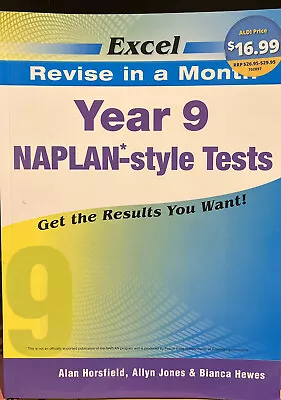 Naplan-style Tests - Year 9 By Alan Horsfield Allyn Jones Bianca Hewes... • $16.50