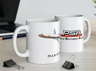 PSA - Pacific Southwest Airlines B-727-200 Coffee Mug • $19.98