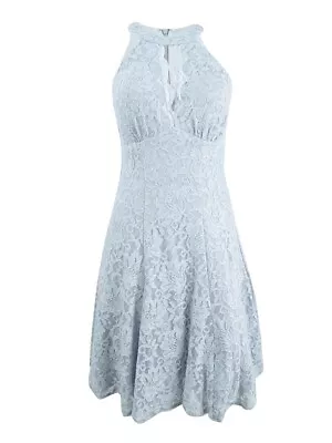 $50.99 • Buy Nightway Women's Lace Fit & Flare Dress
