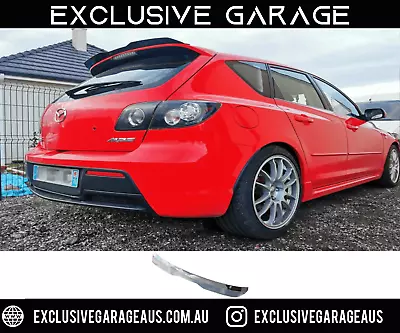 Ducktail Maxton Style Spoiler Gloss Black - Mazda 3 BK MPS SERIES 2 (HATCHBACK) • $149