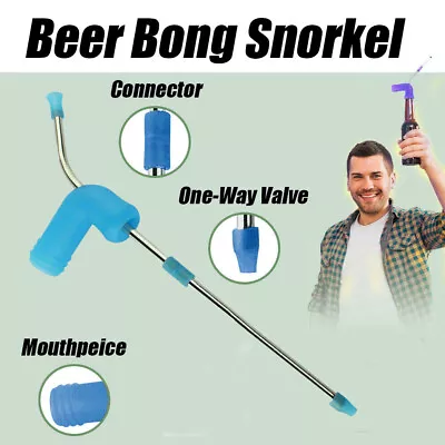 Beer Snorkel Funnel Drinking Straw Games Hens Bucks Party Entertainment AU • $9.49