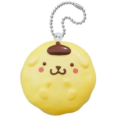 Takara Tomy Sanrio Pompompurin  Manmaru Sweets Mascots Squishy Keychain Gashapon • $8.99