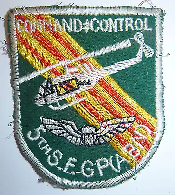 5th Special Forces - Patch - Helicopter Command And Control - Vietnam War H.888 • $4.99
