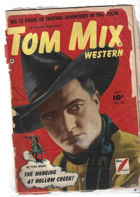 $3.99 • Buy Fawcett Comic - TOM MIX Western # 35 (Nov. 1950) 52 Pager