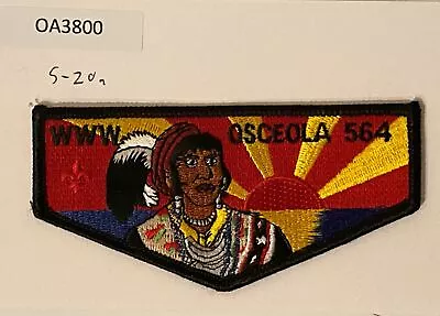 Boy Scout OA 564 Osceola Lodge Flap S20a • $5