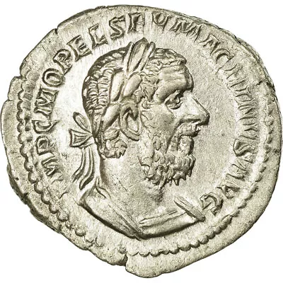 [#31761] Coin Macrinus Denarius Roma AU Sil Ver • $362.70