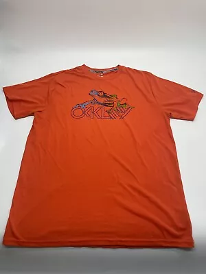 Vintage Oakley Mens Frogskin Tshirt Size: Med Pre-owned Great Condition • $22