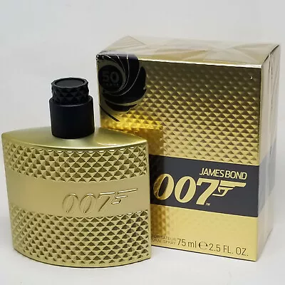 James Bond 007 50th Anniversary Limited Edition 75 Ml/2.5 Oz EDT Spray NIB RARE! • $55.20