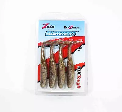 Zman Soft Lure SwimmerZ 4 Inch 4/Pack Houdini (6299) • $25.41