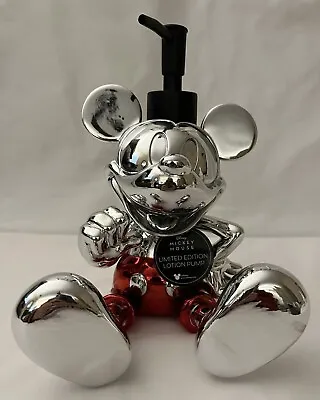 Disney Mickey Mouse Metallic Limited Edition Soap Pump • $40