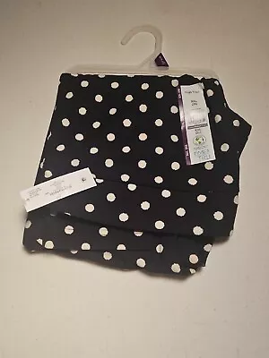 Time And Tru High Rise XXL Sz 20 Legging Pants Woman Soft Stretch Polka Dot NWT • $9.99