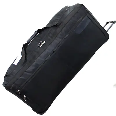 30  & 34  X Large Duffle Bag Wheeled Holdall Luggage Trolley Suitcase Travel Bag • £21.99