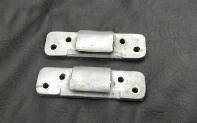 MG MGB  MG Midget Original Convertible Top To Windshield Latch Bracket Set • $24.97