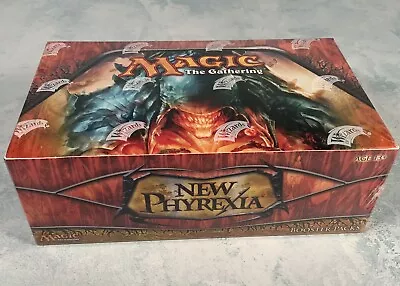 MTG Magic The Gathering New Phyrexia Booster Box Factory Sealed • £230