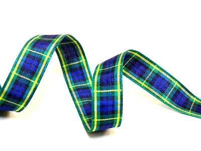 Berisfords Tartan Ribbon Scottish Approved Choice Of Tartans 7 10 16 MM Widths • £2.35