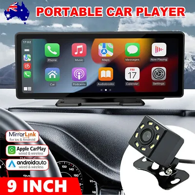 9 INCH Portable Wireless Car Radio Carplay Auto Touch Screen Stereo For Android • $82.99