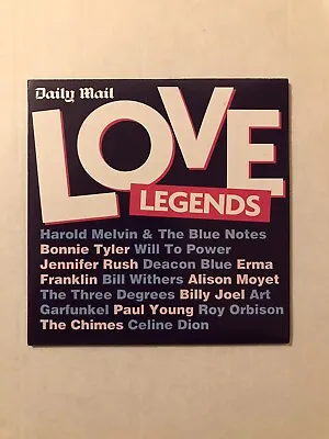 Love Legends￼.  ￼The Daily Mail Cd￼ • £1.25