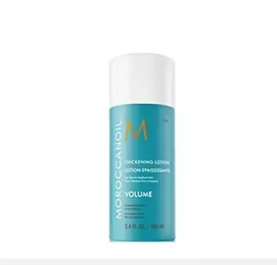 Moroccanoil Thickening Lotion 3.4 Oz /100 Ml VOLUME Styling Cream FAST SHIPPING • $39.79