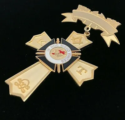 $99.95 • Buy Masonic Free Masons Fratline Gold Filled In HOC Signo Vinces Pin