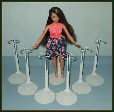 6 Kaiser Doll Stands For NEW Curvy Body Barbie FASHIONISTA 12  SHIRLEY TEMPLE • $26.99