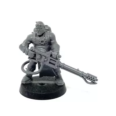 (1973) Cultist With Heavy Flamer Chaos Space Marines Warhammer 40k • £12